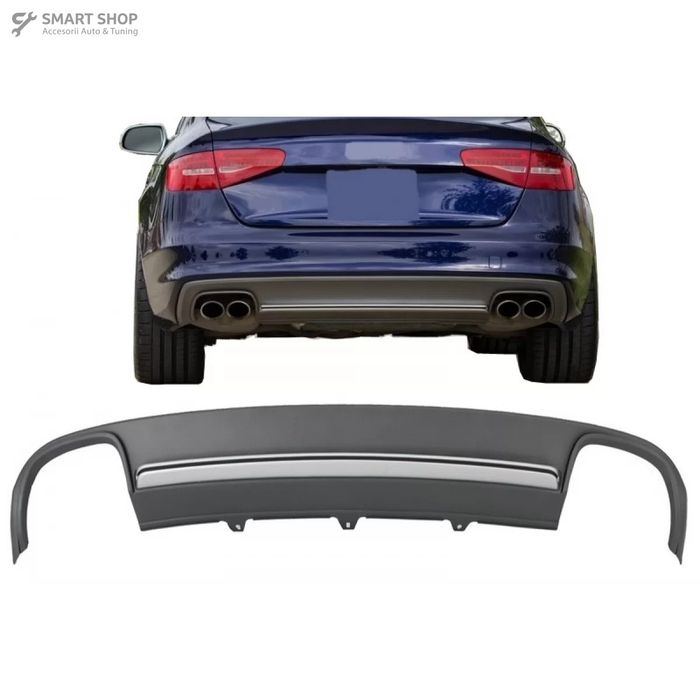 Difuzor Bara Spate Audi A4 B8 Facelift (2012-2015) Sedan Avant S4 Desi