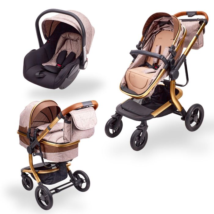 Vand Carucior bebe 3 în 1 folosit doar 7 luni