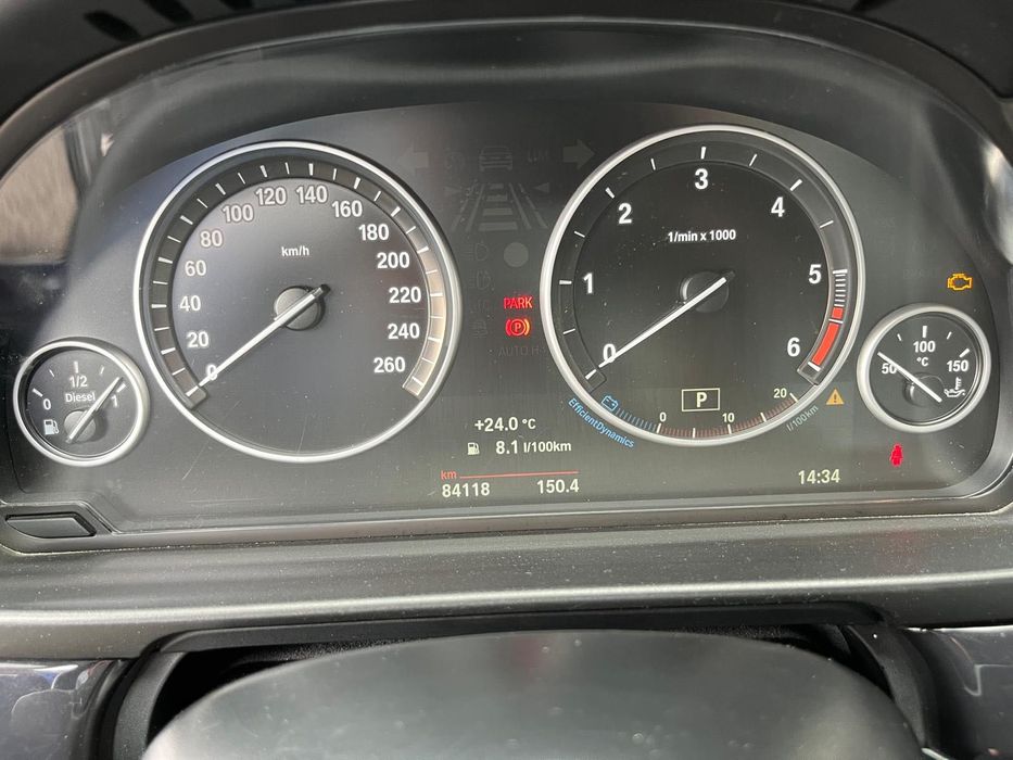 BMW 520 D 190ps 2014 НА ЧАСТИ