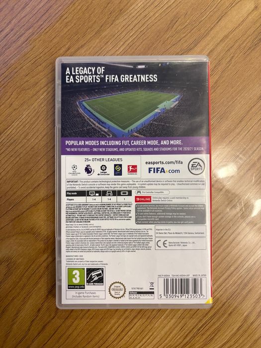 FIFA 2021 - Nintendo Switch in stare foarte buna