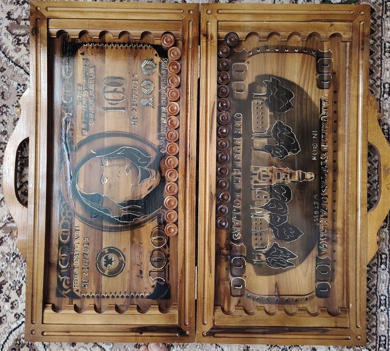 Нарды ручной работы