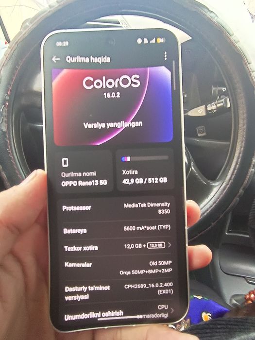 Oppo reno 13 5G idial