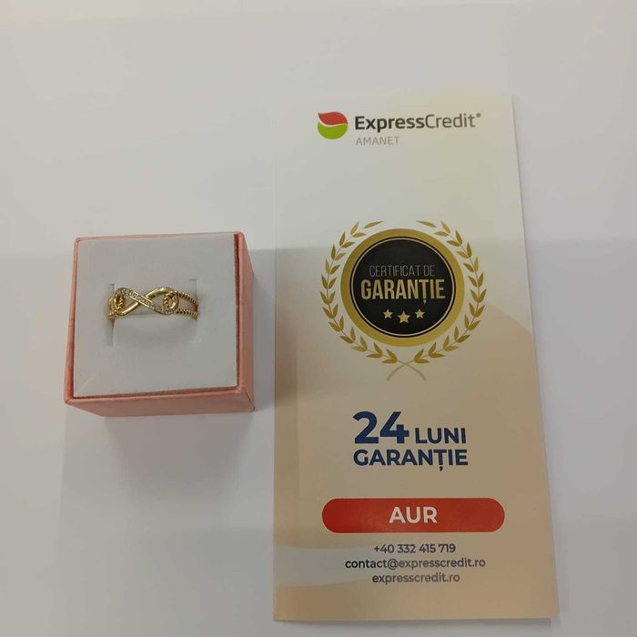 Inel aur 14k 2.48g (ag49 Esplanada b.5788) 2 ani garantie