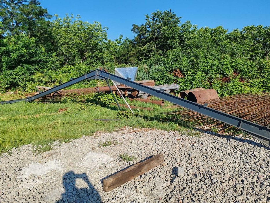 structura noua,din stoc (schelet) hala metalica europrofile 25x12x4.5