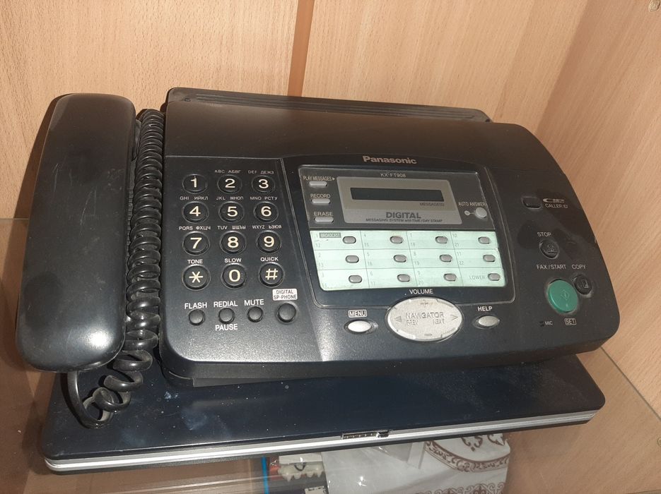 Стационарный телефон в рабочем состоянии