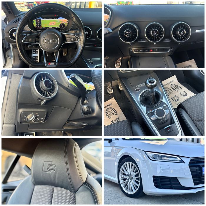 Audi TT 2.0 TDI Ultra 184 Cp 2016 Euro 6  3xS-Line | Drive Select | Harti 3D | Climatronic | Garantie | Rate Fixe |