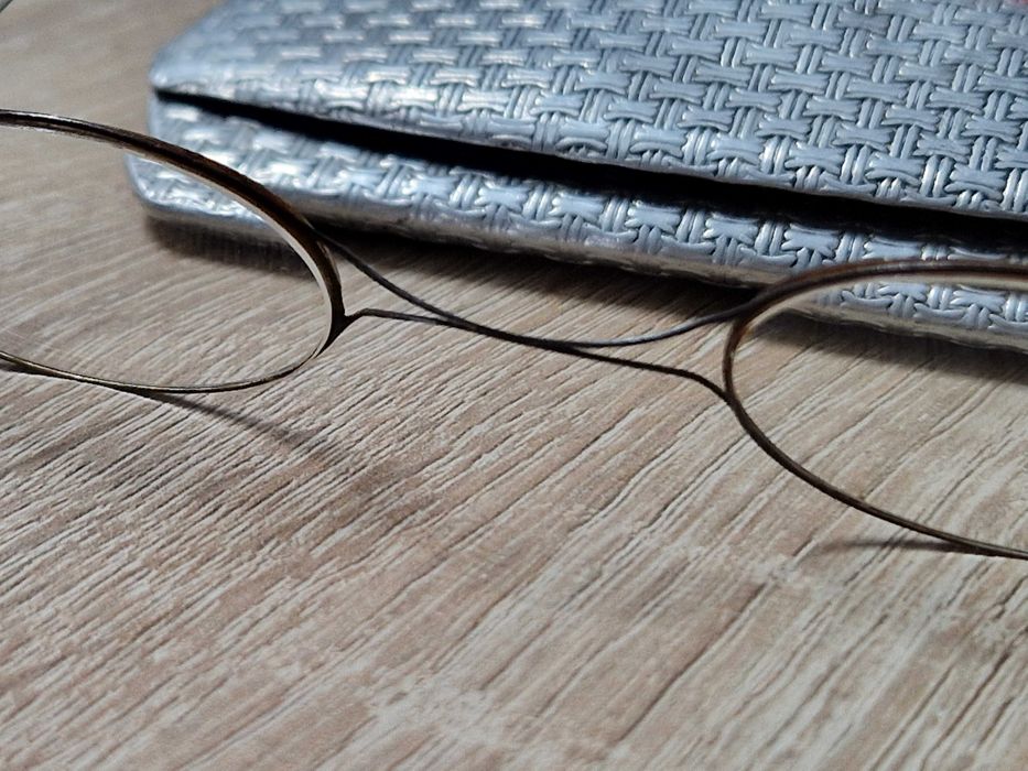 Ochelari vintage A.O. CO. U.S. GUARANTEED CASE, 1900-1920