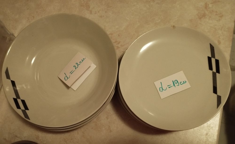 Ордьоври, купа, чинии, чаши, фруктиера, поставки за яйца, мушами