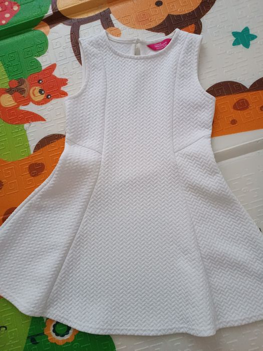 Юбка школьная, белое платье