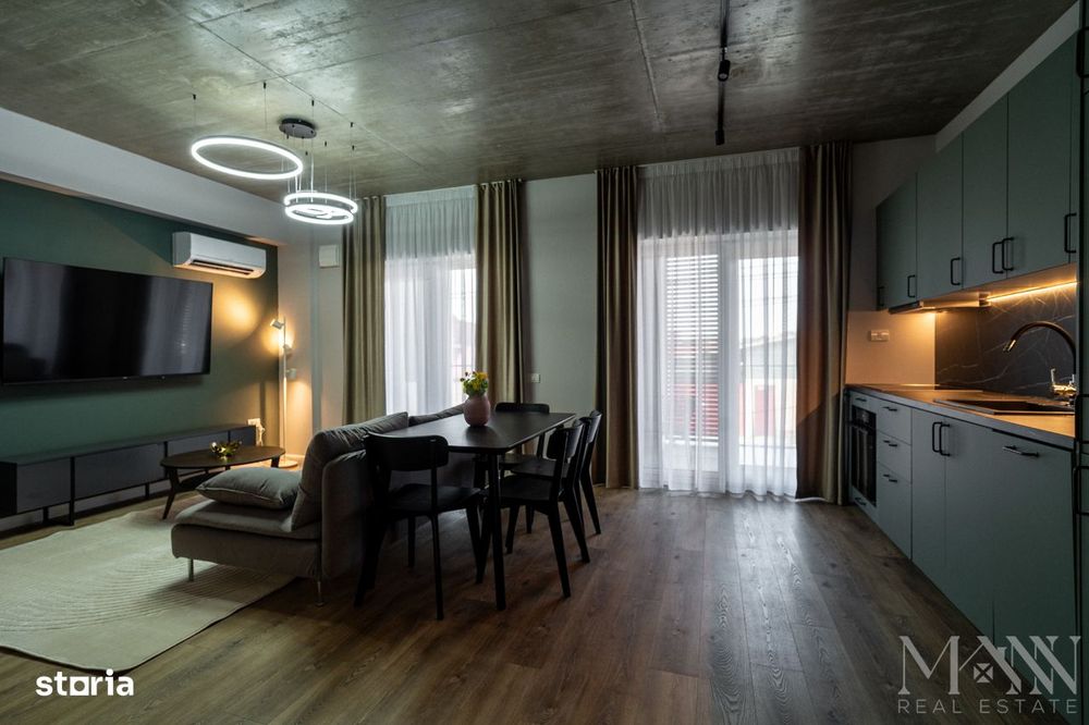 Apartament generos 3 camere, de închiriat | Bloc Verde – Clujului