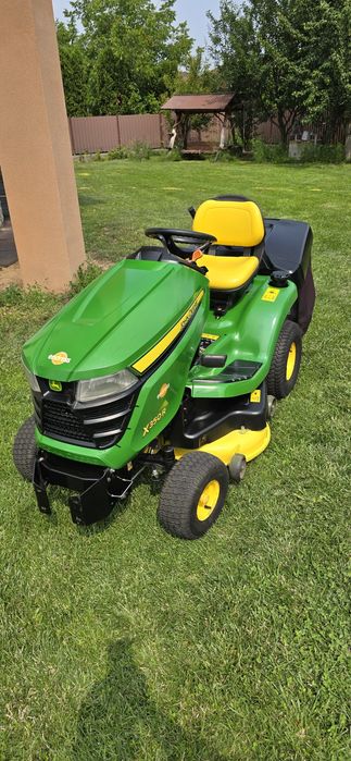 John deere X350R,  tractoras gazon, cositoare iarba