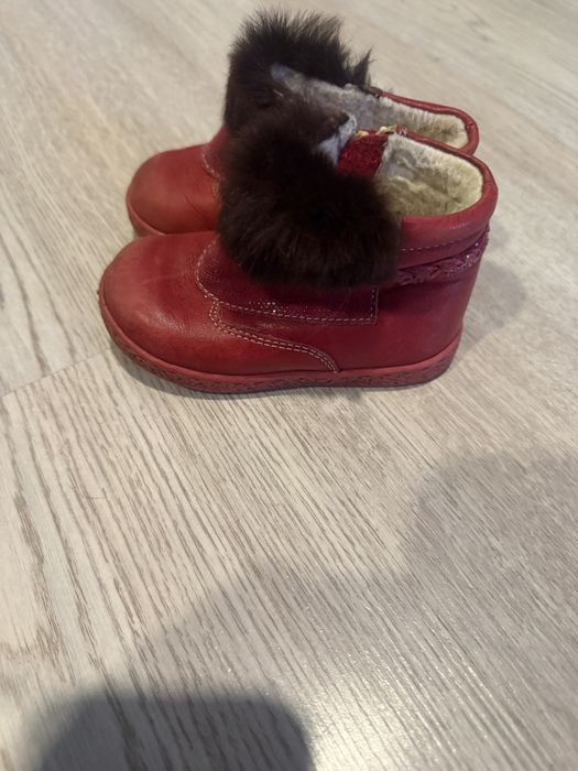 Ghete piele si blana naturala