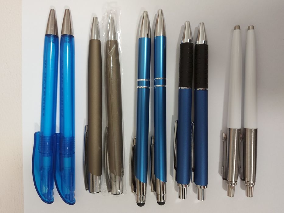 Пластмасови химикалки, Алуминиеви, Метални и Химикалки Parker