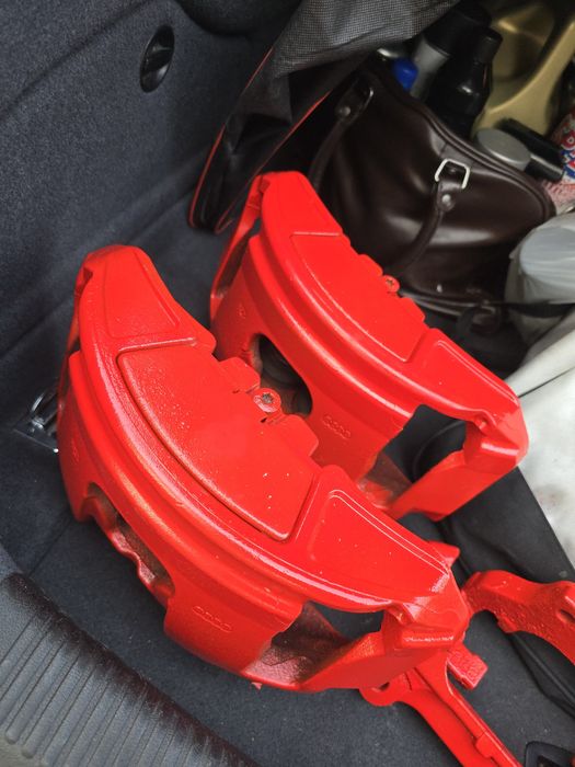 Etrieri fata Audi A6 A5 A8 bitdi +discuri 356mm noi