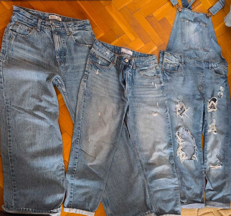 Маркови дънки Bershka, Pull& Bear
