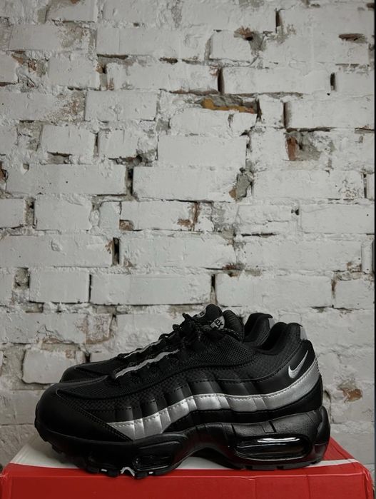Nike Air Max 95 OG Big Bubble “Black White Metallic Silver” 40-45