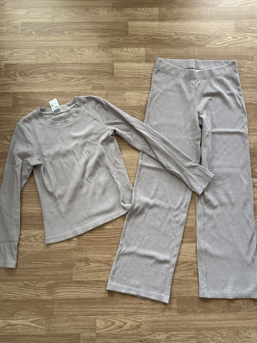 Пижама с дълъг ръкав H&M