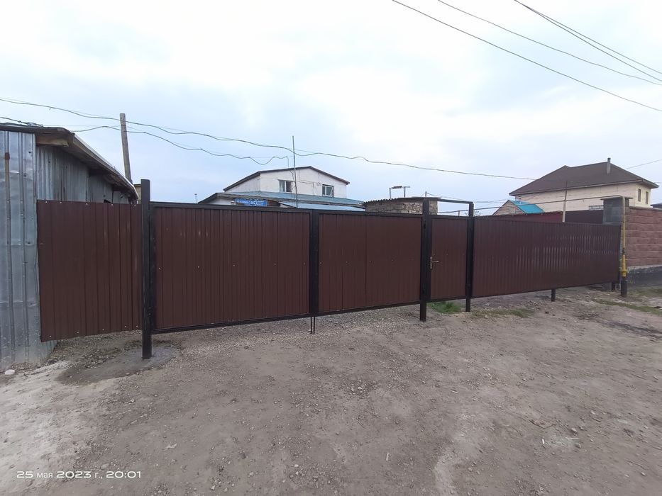 Ворота калитки  из профлиста