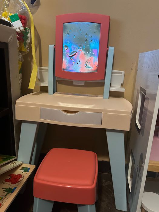 Детска тоалетка, пластмасова