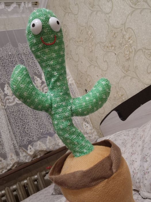 Кактус игрушка говорящая
