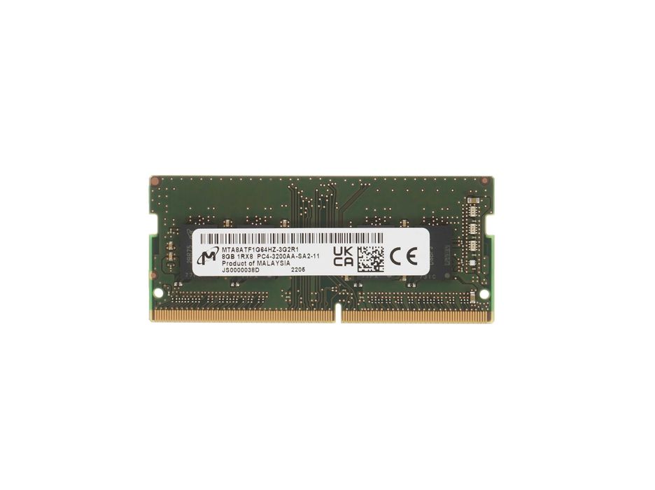 | Оперативная память SO-DIMM DDR4 8Gb Crucial 3200MHz Laptop
