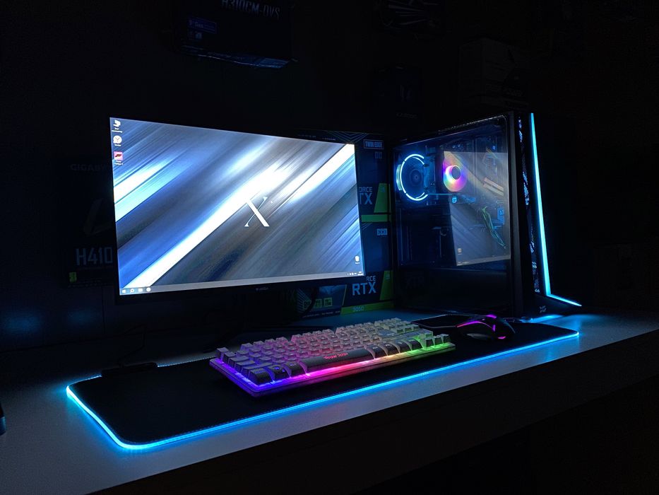 Бюджетный Новый игровой компьютер комплект