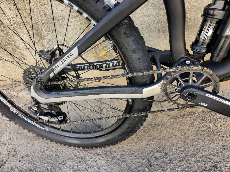Карбонов Cannondale Jekyll 27.5 L размер Lefty вилка Fox Shox 1x11 XO  Перфектен
