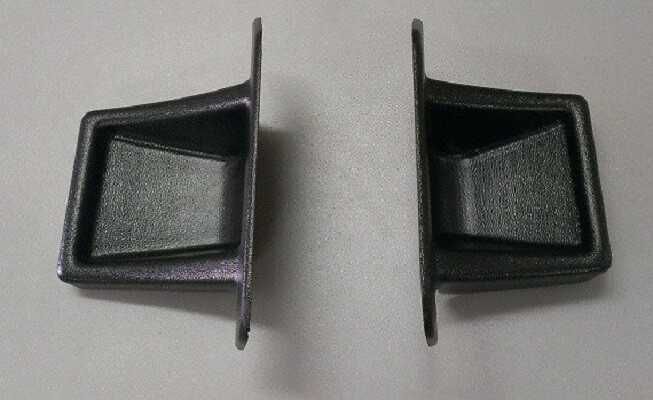 Накладка зеркала Газель Некст грязезащитная (к-т 2 шт. лев+прав)