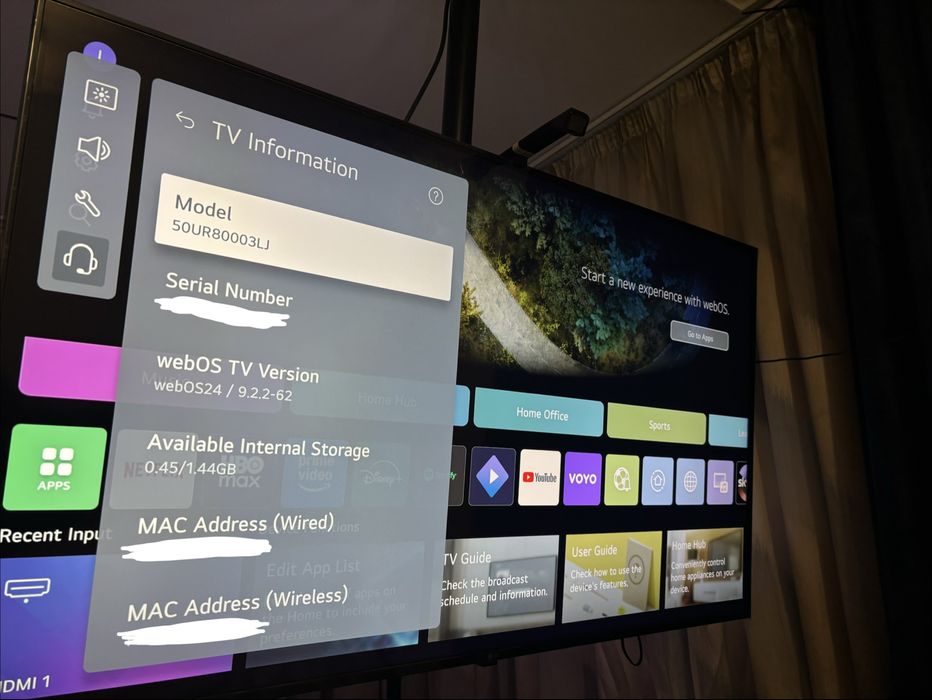 Televizor LG 50” (125cm) 4K Smart TV ca NOU, garantie eMAG 2027