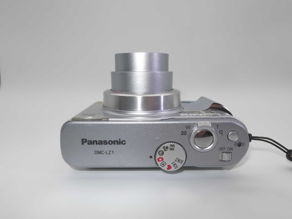 Panasonic Lumix DMC LZ1 компактен цифров фотоапарат с 6х оптичен зум, сива цифврова камера в отлично състояние, работи перфектно