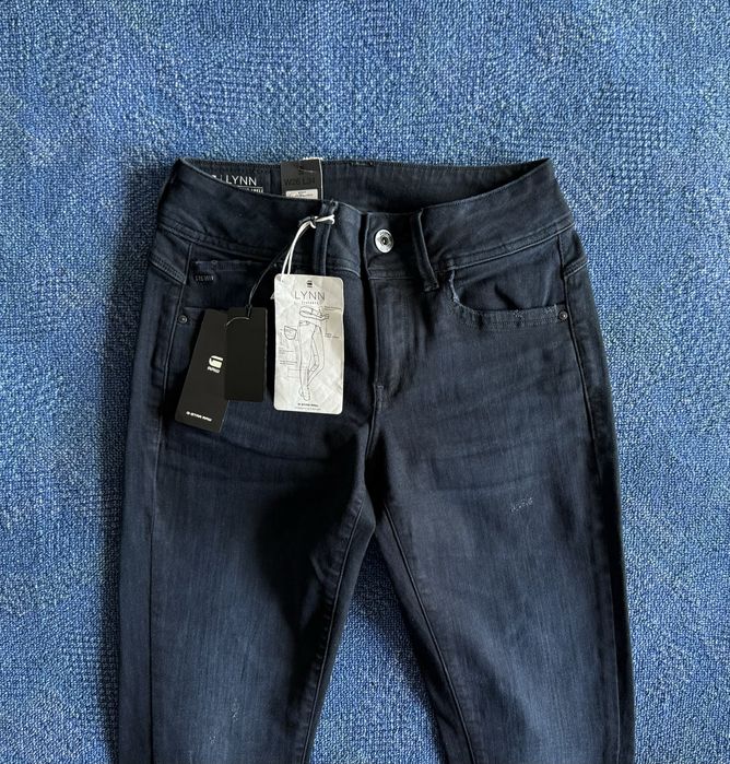 G-Star RAW Lynn 2-Zip Mid Skinny Ankle Jeans ОРИГИНАЛНИ дамски дънки - 26