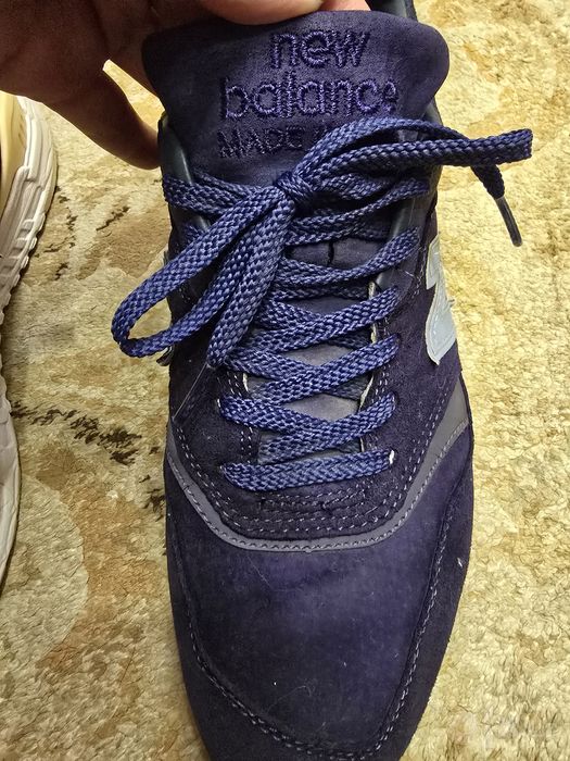 Мужские кроссовки New Balance, замша, 41-42р
