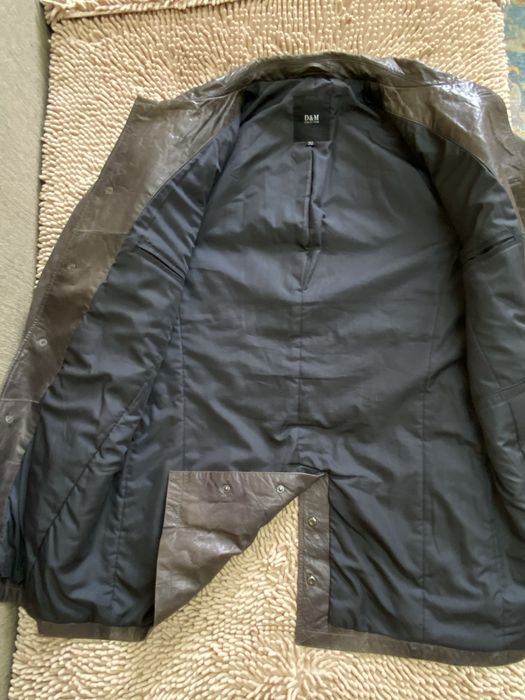 Куртка кожаная мужская