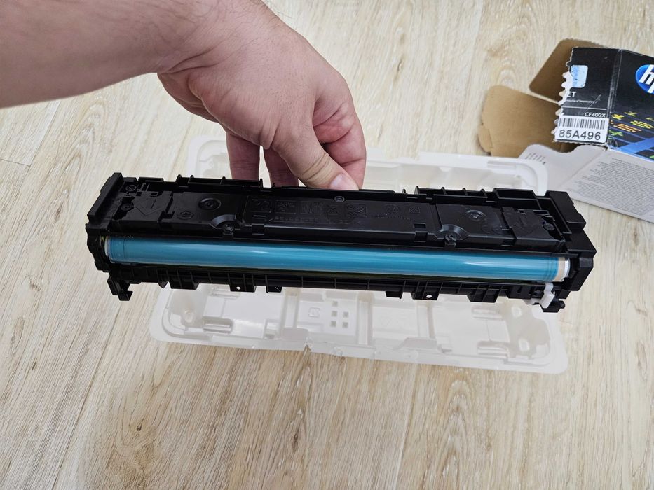 Toner HP 201A - Yellow (CF402A) CONSUMAT (bun de reumplut)