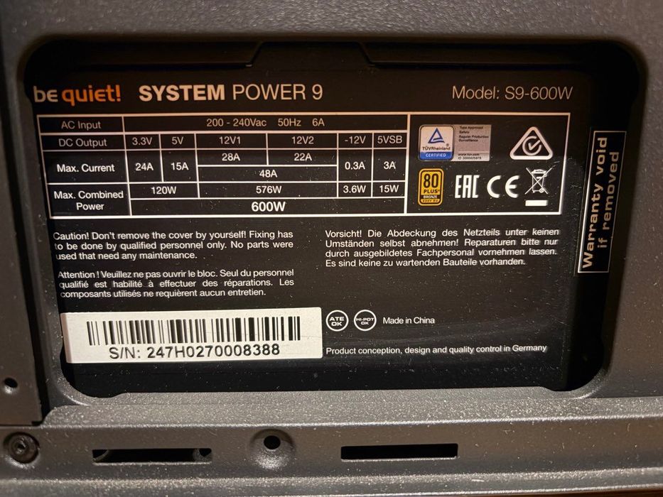 Игровой компьютер в идеальном состоянии