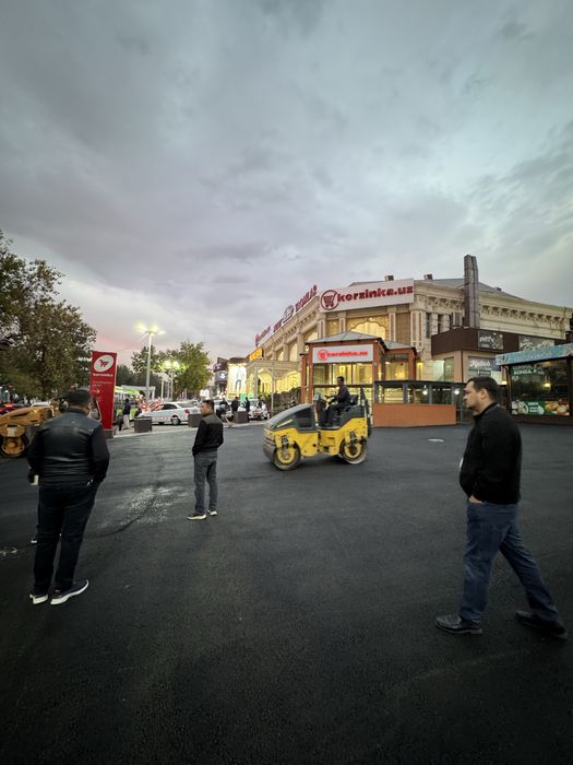 Асфалт килиш хизмати