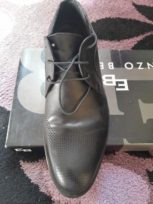 Pantofi barbati negri