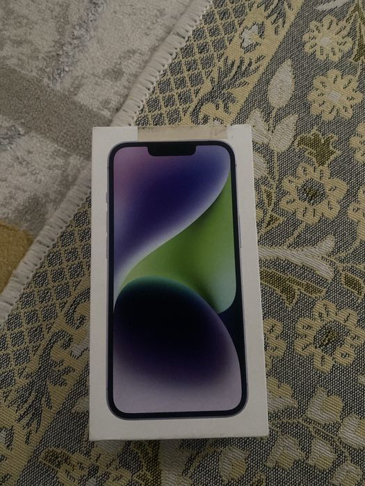 Каробка от айфон 14 purple