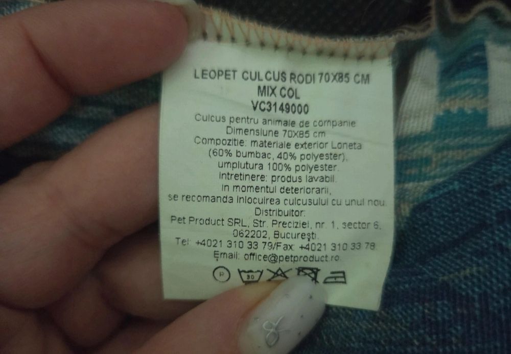 Patut caine talie medie/mare