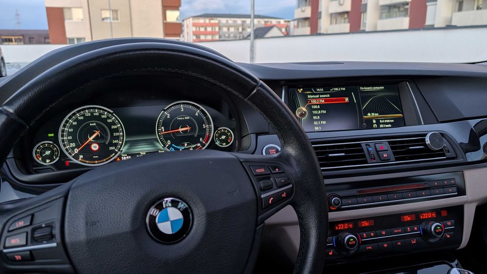 BMW F11 520d B47 190cp – Automat, Display Digital, Harman, Piele, HUD