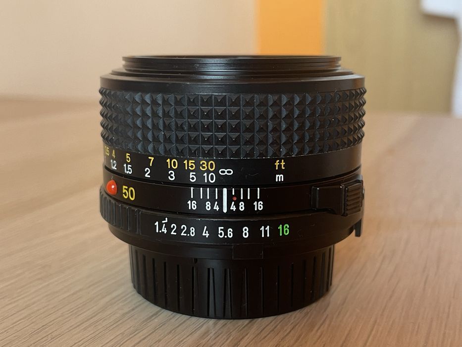 [Testat pe film] Obiectiv Minolta New MD 50mm f1.4