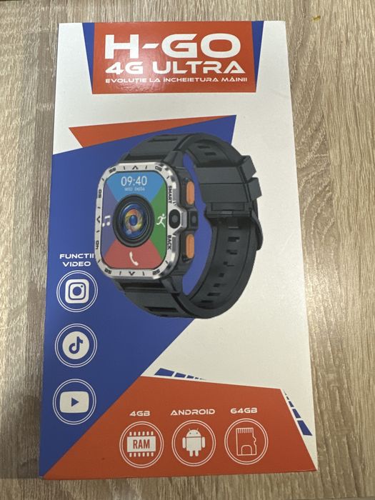 Ceas smartwatch H-GO 4G ULTRA