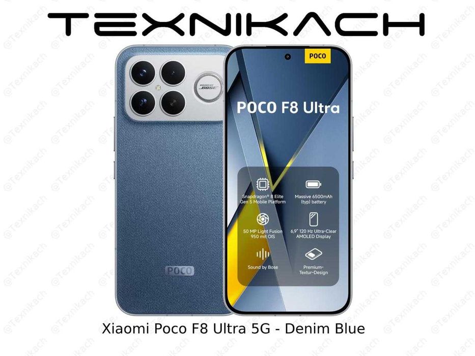 Xiaomi Poco F8 Ultra 5G • Yetkazib berish • Tekshirib to‘lash