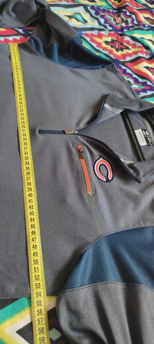 Bluza Nike cu fermoar NFL Chicago Bears Elite Coaches