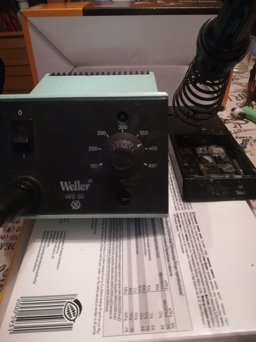 Stație de lipit Weller și letcon