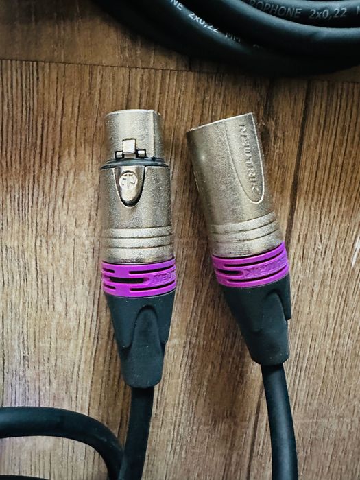 Комплект XLR кабели Neutrik – професионални, различни дължини