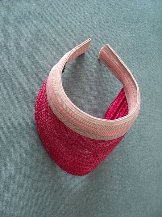 ZARA DE VARA Tricou polo unisex si Cozoroc din pai impletit, abs. noi