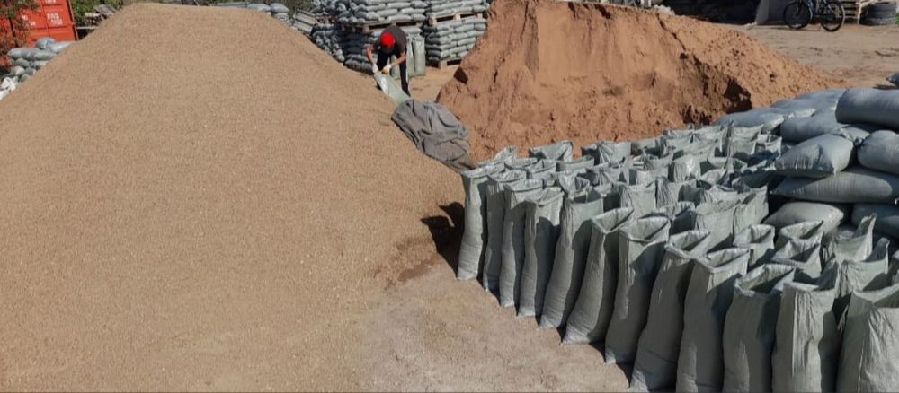 Цемент, Песок, Клинец, Щебёнка