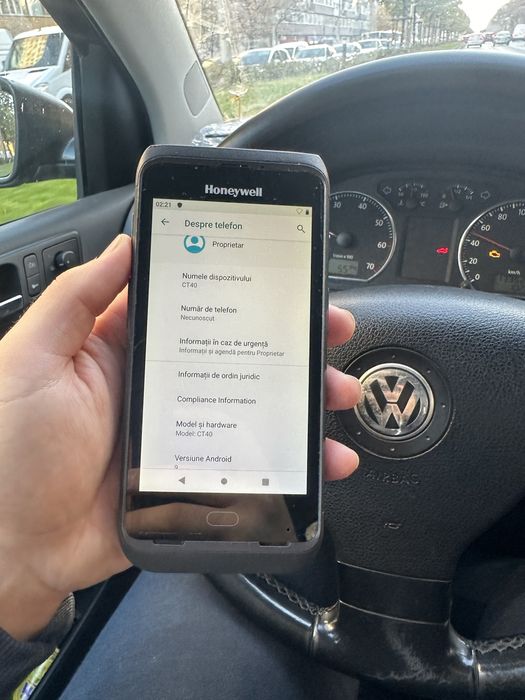 Vand scanner honeywell ct40