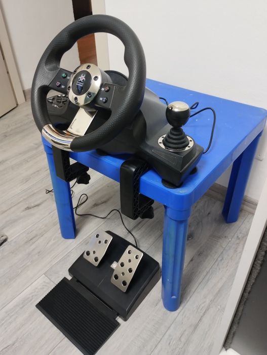 Volan myria gaming MG7419+Joc THE CREW 2 NOU